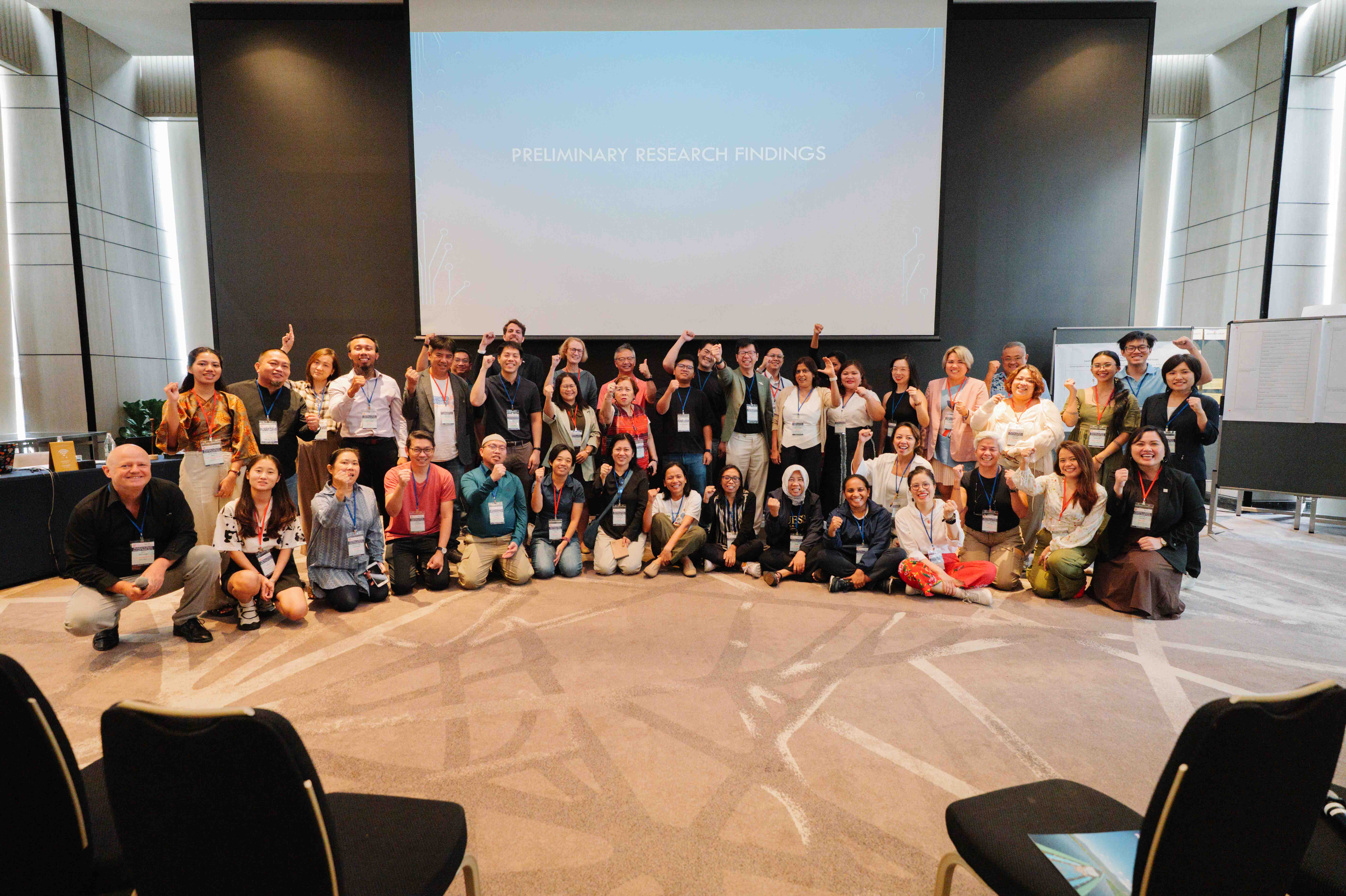 Group picture of participants at the Climate Justice workshop
